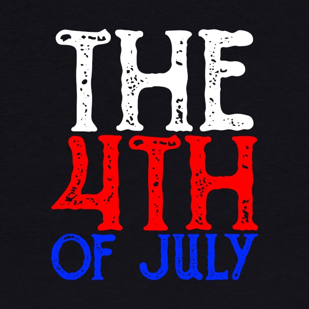 The 4th Of July, Vintage/Retro Design by VintageArtwork